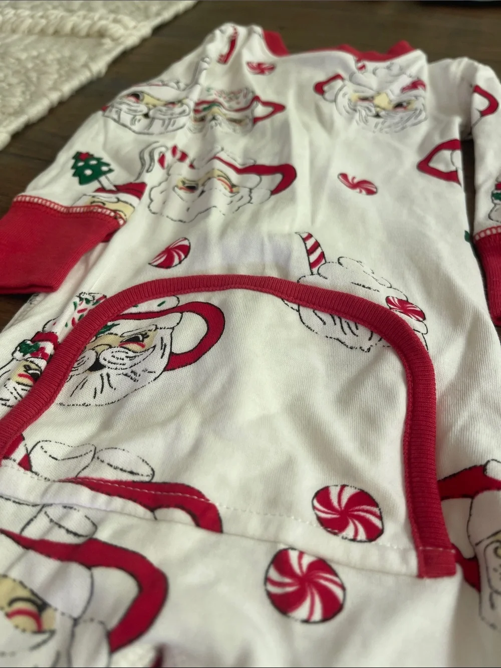 TBBC - Holiday Santa One-Piece Pajamas